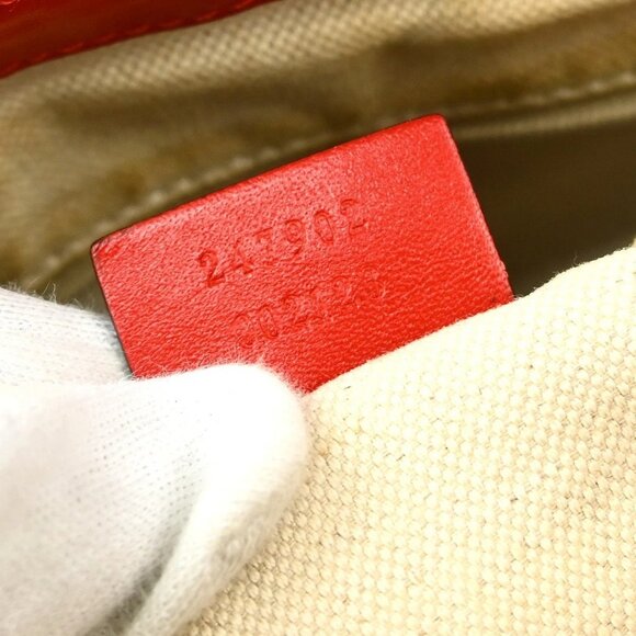 Gucci Beige Canvas 2way Handbag - Picture 8 of 9